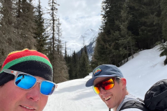 Mike and Brock going up to Asulkan Mike and Brock going up to Asulkan