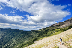 Hiking to Heart Lake  Hiking to Heart Lake